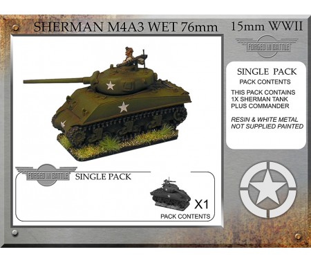 A-32-ONE Sherman M4A3 wet 76mm (1 tank)