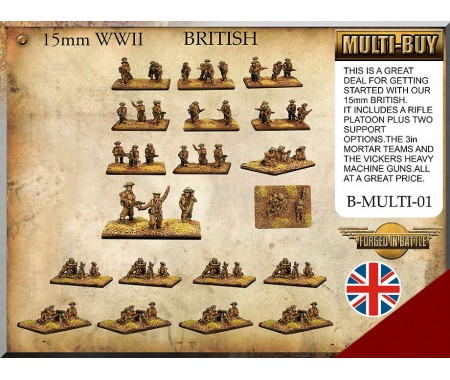 B-MULTI-01 British Infantry Multi-buy 