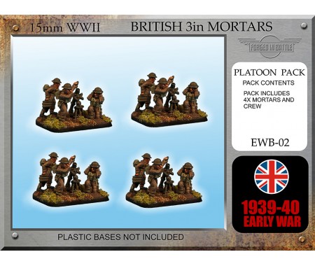 EWB02 Early War British 3in Mortars 