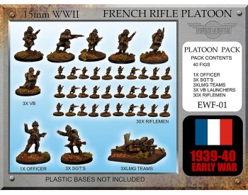 EWF01 Early War French Rifle Platoon