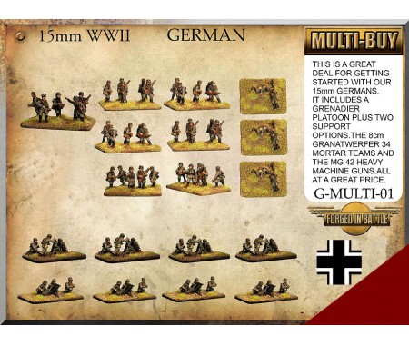 G-MULTI-01 German Infantry Multi-Buy 