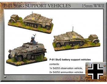 P-01 StuG Battery Support Vehicles