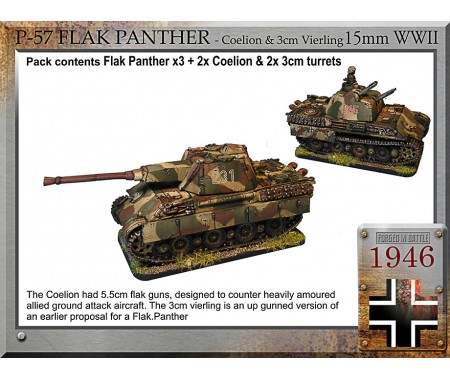 P-57 Flak Panther - Coelion & 3cm Vierling