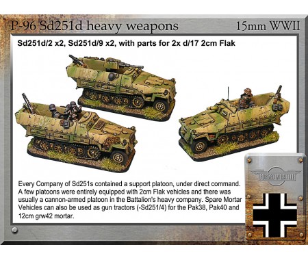 P-96 Sd251d heavy weapons