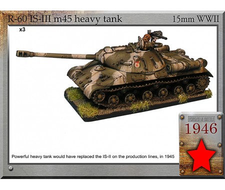 R-60 IS-III m45 heavy tank