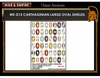 WE-D13 Cathaginian large oval shields