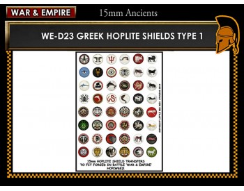 WE-D23 Greek Hoplite Shields (Type 1)
