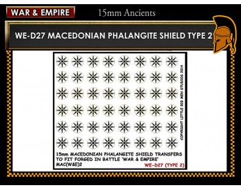 WE-D27 Macedonain Phalangite Shield (Type 2)