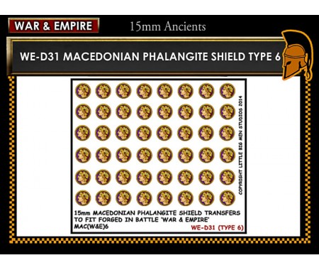WE-D31 Macedonain Phalangite Shield (Type 6)