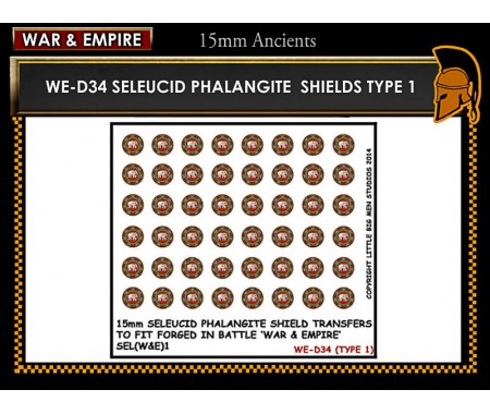 WE-D34 Seleucid Phalangite Shields (Type 1)
