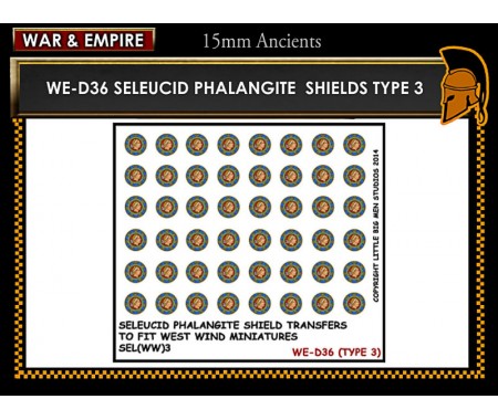 WE-D36 Seleucid Phalangite Shields (Type 3)