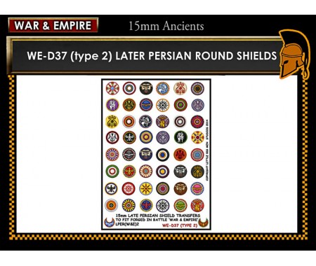 WE-D37 Late Persian Shields (Type 2)
