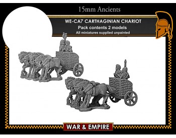 WE-CA07 Carthaginian 4-Horse Chariots