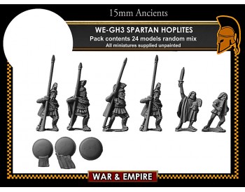 WE-GH03 Early Greek, Spartan Hoplites