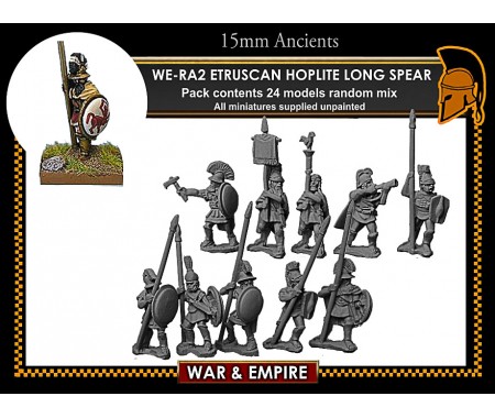 WE-RA02 Etruscan Hoplites, long spear