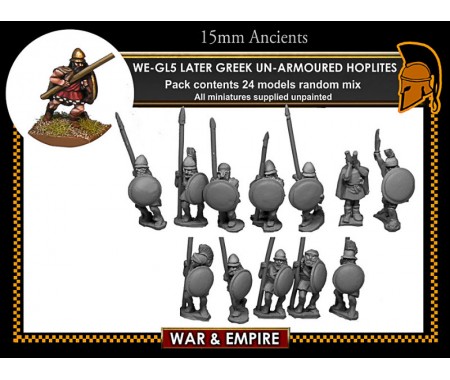 WE-GL05 Later Greek, Light-equipped Hoplites