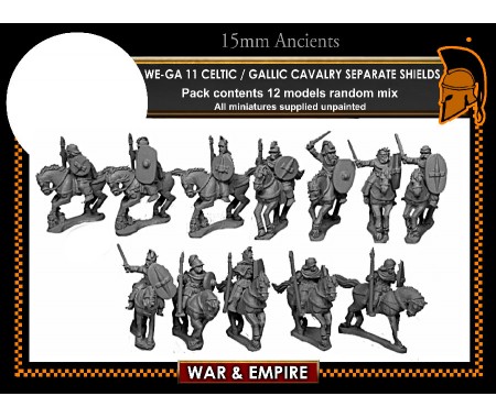 WE-GA11 Celtic and Gallic Cavalry - separate shields