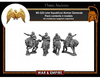 WE-G25 Later Republic Roman Generals