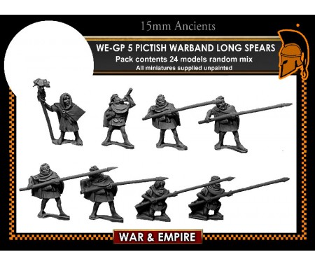 WE-GP05 Pictish Warband, spears