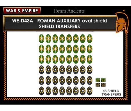 WE-D43A Roman Auxiliaries, oval shields  (type 2)